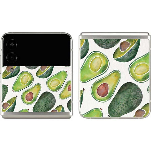 Cat Coq Avocados Galaxy Z Flip3 5G Skin